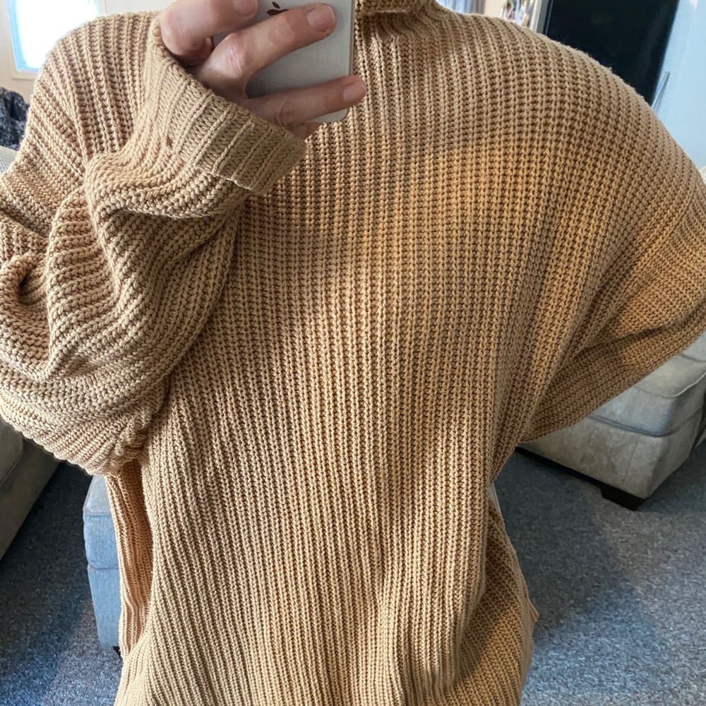 American Eagle Mock neck oversized sweater